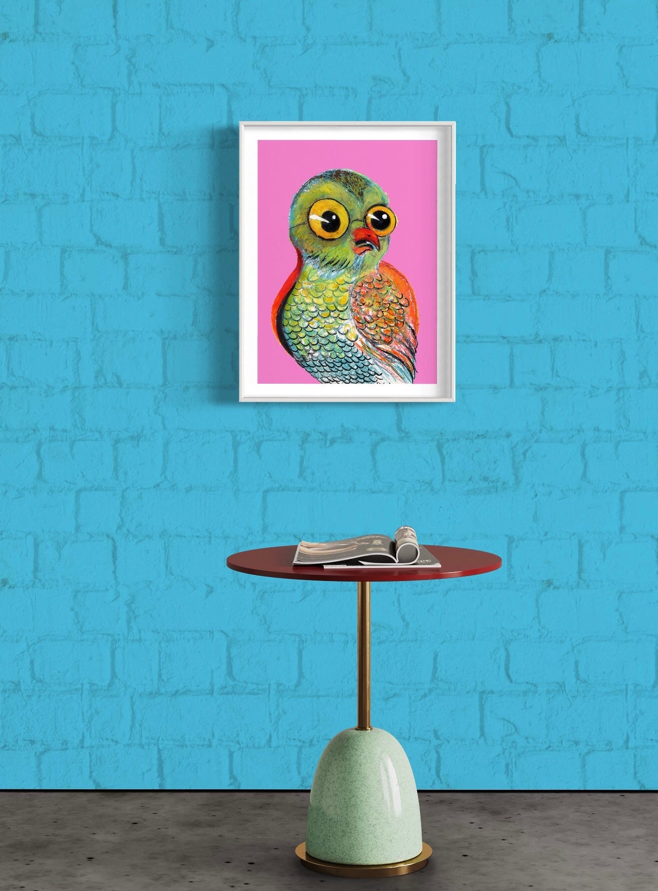 Harvey the four eyed owl