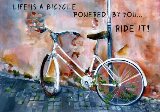 Life is a bicycle!